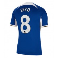 Chelsea Enzo Fernandez #8 Hjemmebanetrøje 2023-24 Kortærmet